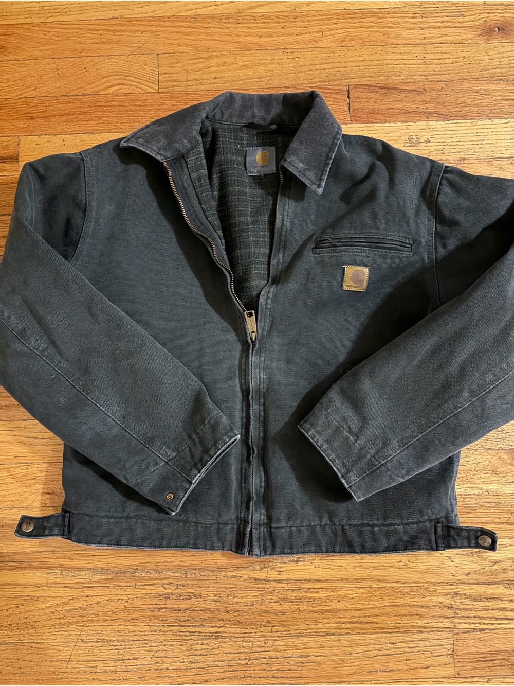 Carhartt Black Jean-Style Work Jacket